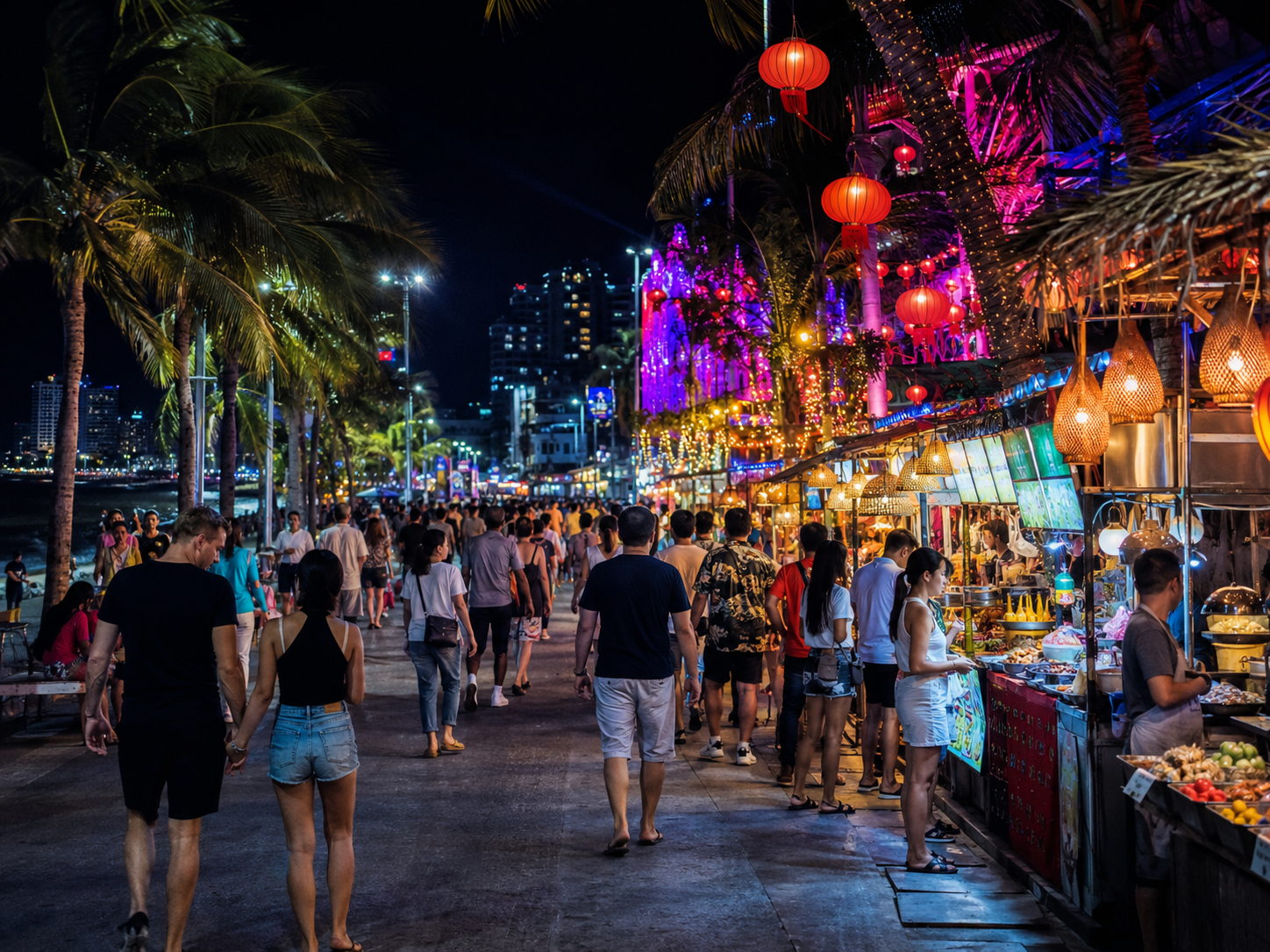 Découvrir Pattaya : Un voyage nocturne