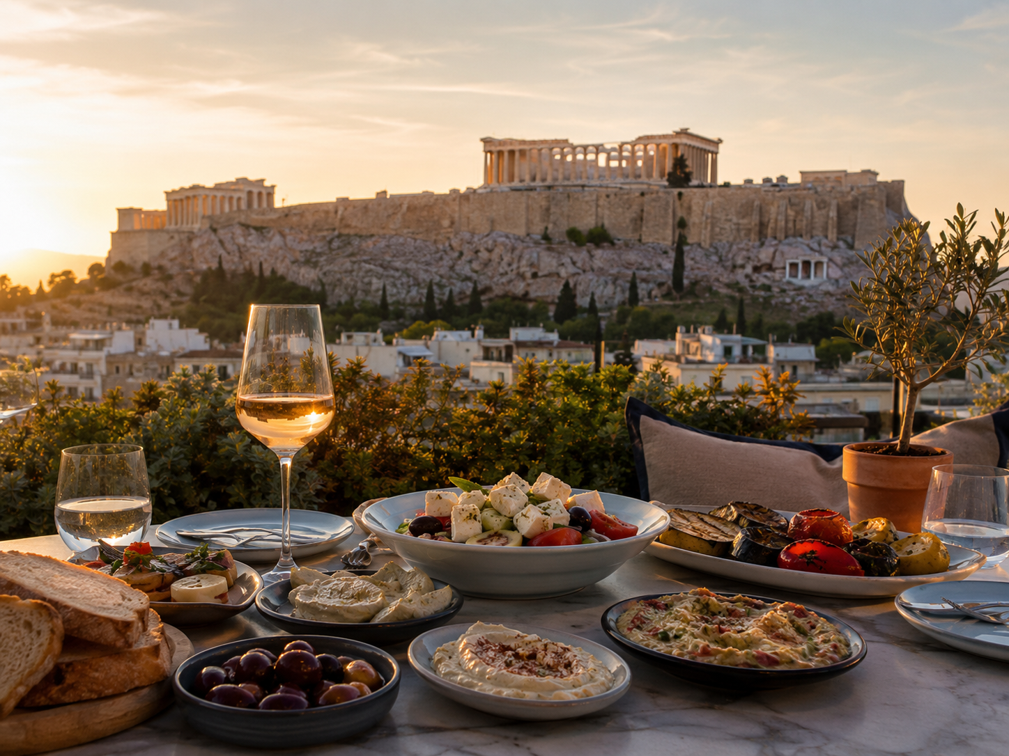 Descobrindo Atenas: Uma Jornada Gastronômica